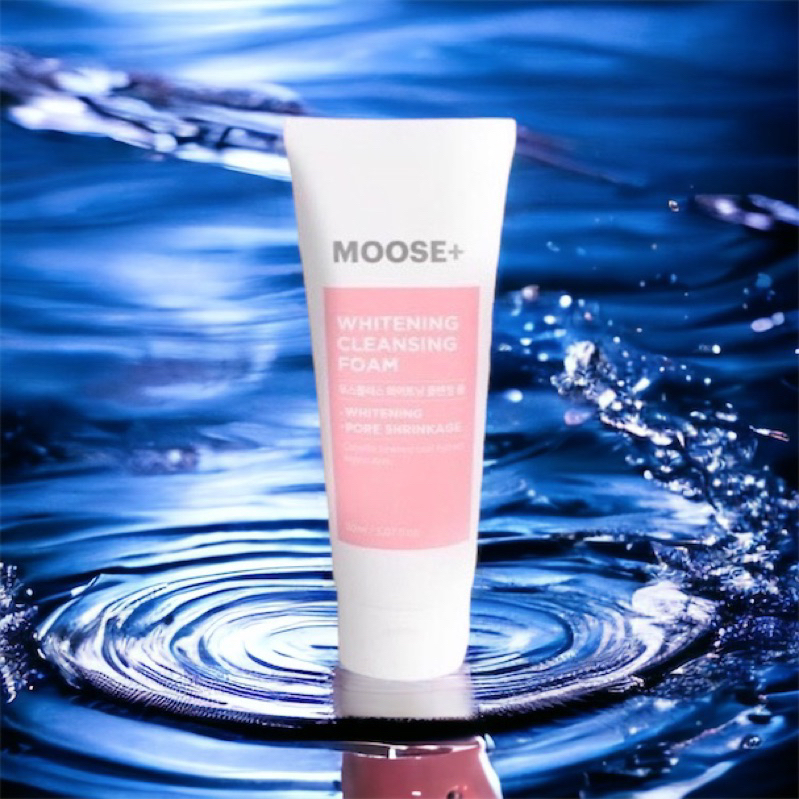 Sữa Rửa Mặt Trắng Da Hàn Quốc Moose+