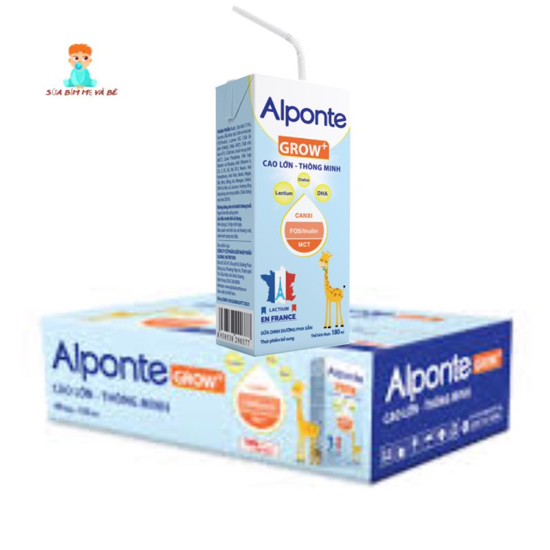 Sữa bột pha sẵn Alponte Grow+