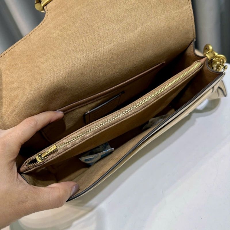 C0ACH TABBY SHOULDER BAG 26 WITH WEAVING🌟Mẫu túi coach tabby đơn giản, thanh lịch dễ phối