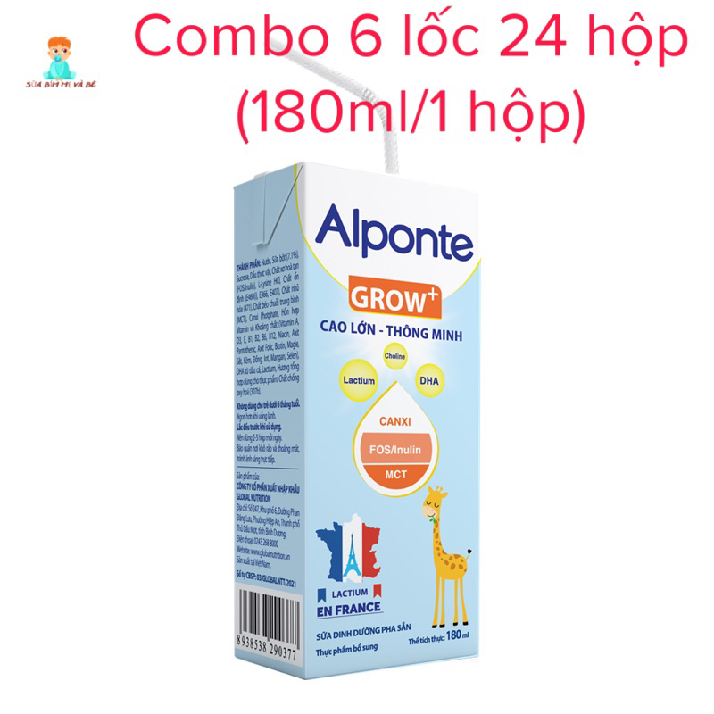 Sữa bột pha sẵn Alponte Grow+