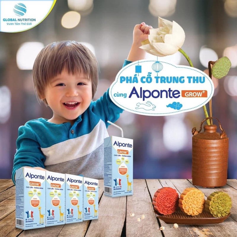 Sữa bột pha sẵn Alponte Grow+