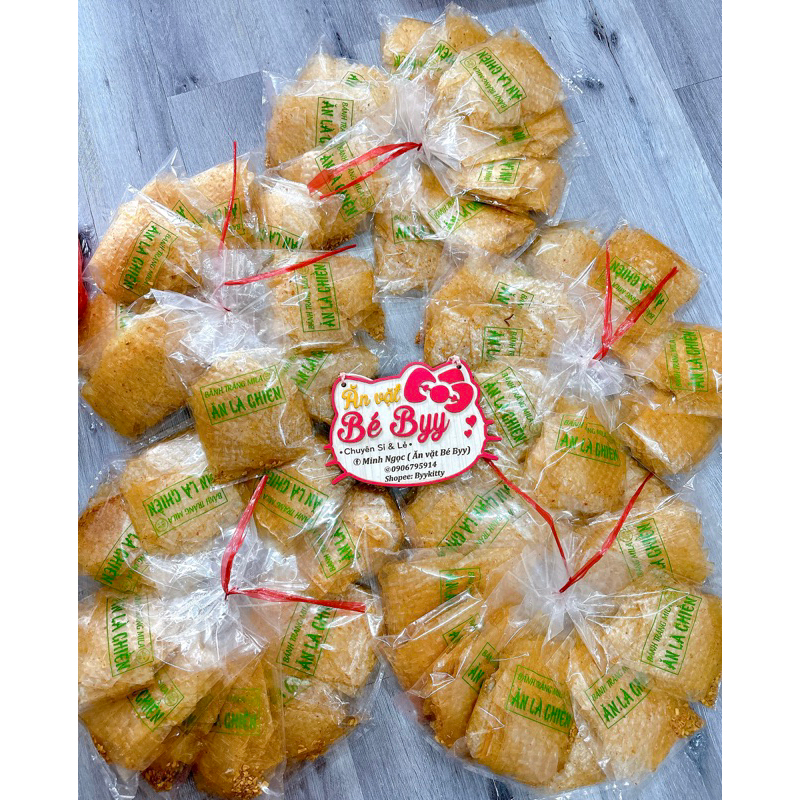 Bánh Tráng MiLa Muối Tỏi Cay Thơm