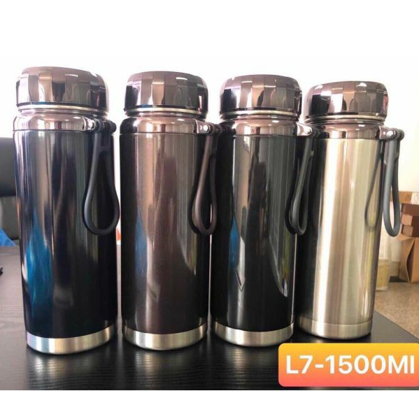 BÌNH GIỮ NHIỆT KIM CƯƠNG BAOL L7 1500ML DÀNH CHO HỌC SINH - LÕI INOX GIỮ NHIỆT TRÊN 8 TIẾNG