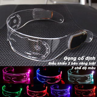 Kính Viễn tưởng trong suốt phát sáng Kính đèn LED chuyển nhiều màu trong 1 độc đáo