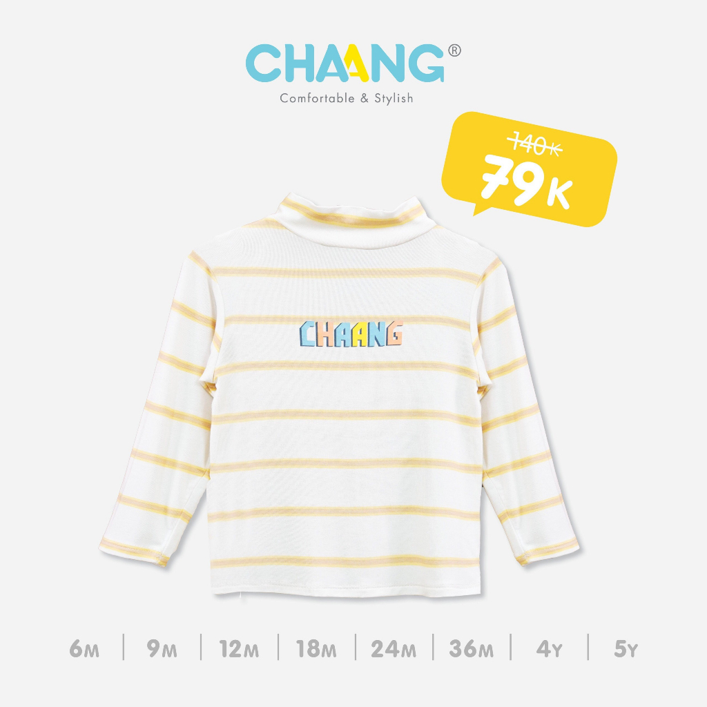 Áo giữ nhiệt Chaang cho bé trai bé gái co dãn mềm mịn 2