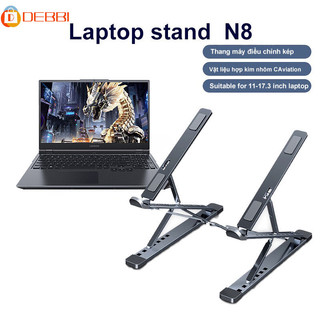 Giá đỡ LAPTOP, N8，  đế tản nhiệt kê laptop nhôm giá đỡ laptop MACBOOK bằng nhôm có thể điều chỉnh được độ cao