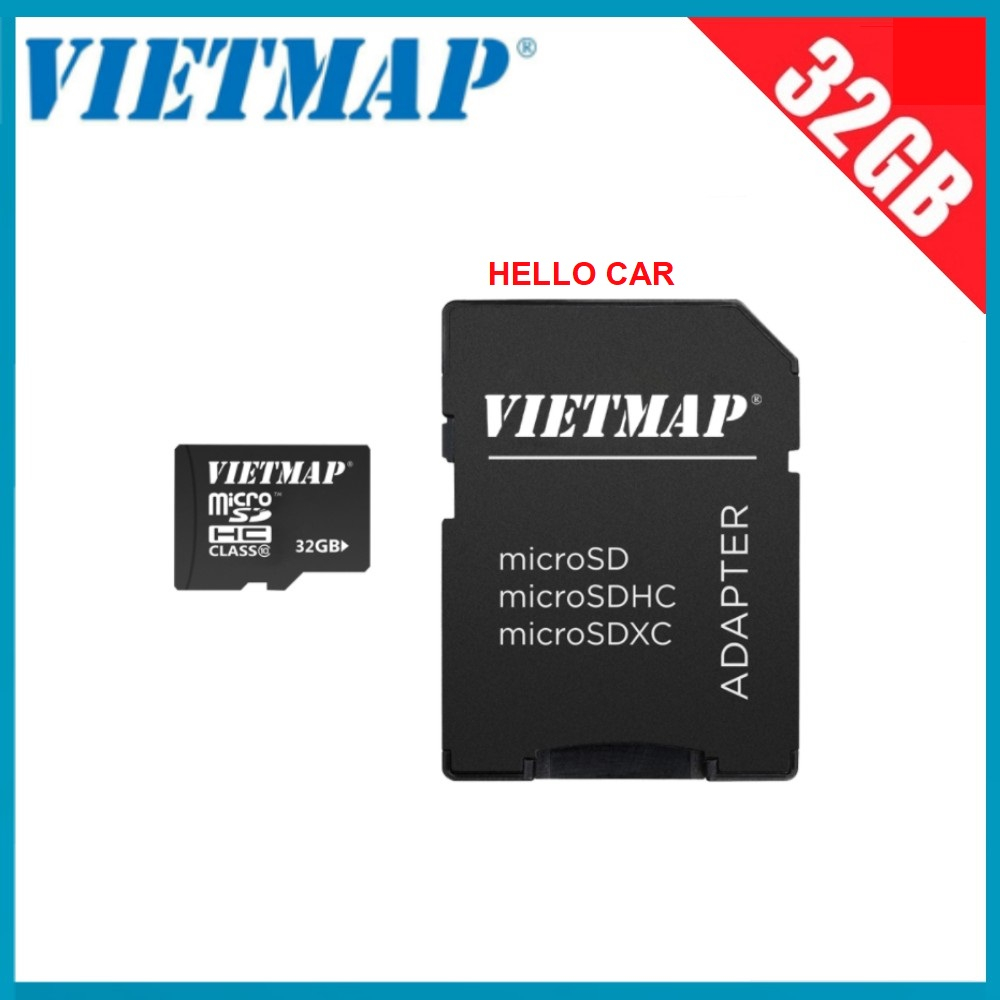 - Thẻ nhớ cho Camera hành trình Vietmap 32Gb