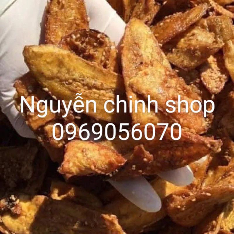 Chuối sấy mè vừng