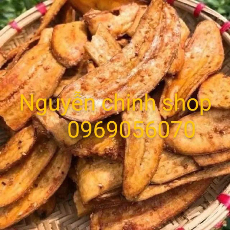 Chuối sấy mè vừng