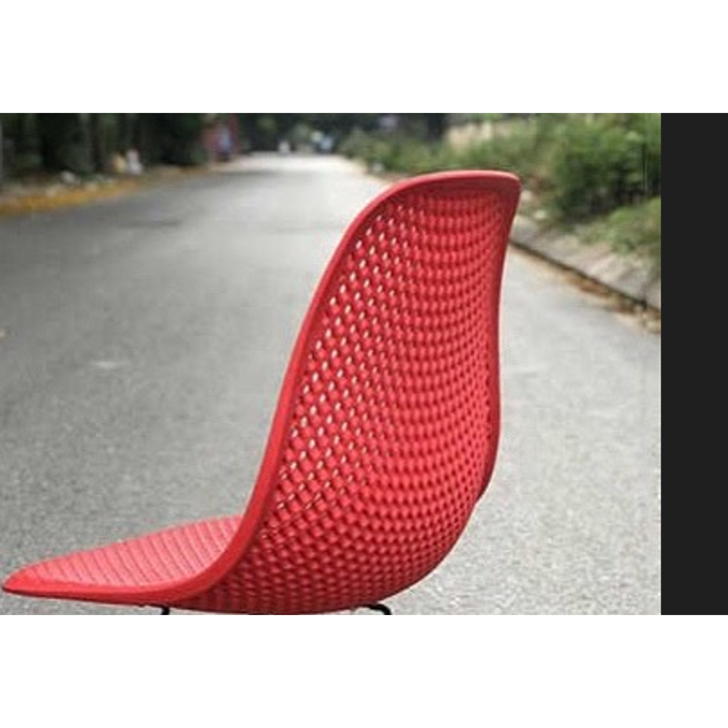 Mặt Ghế Nhựa Lưới Eames, Mặt Ghế Băng Chờ Thoáng Mát Dùng Cho Sân vận Động, Quán Cafe, Nhà Hàng