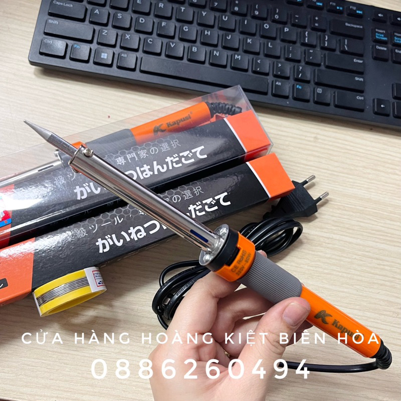Mỏ Hàn Thiếc/ Mỏ Hàn Chì KAPUSI 80W