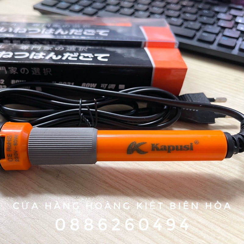 Mỏ Hàn Thiếc/ Mỏ Hàn Chì KAPUSI 80W