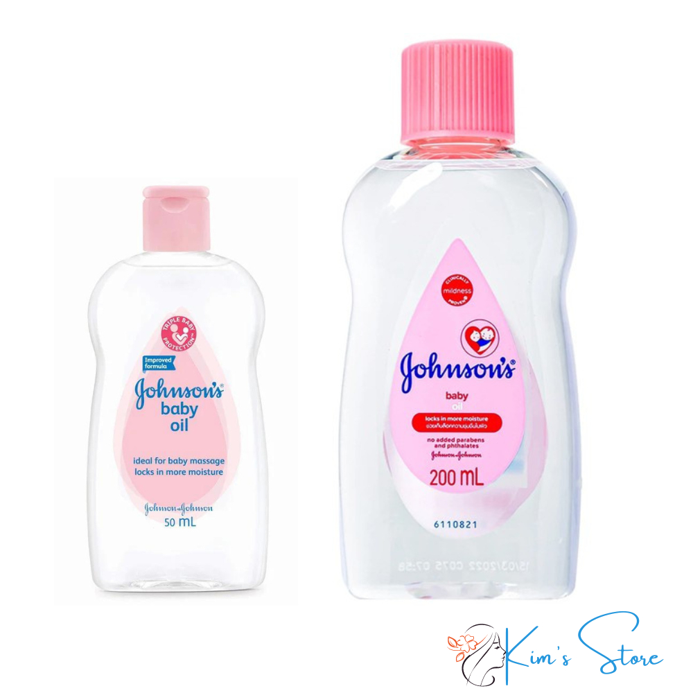Dầu johnson johnson baby massage Johnson's 200ml / gohnson baby 50ml