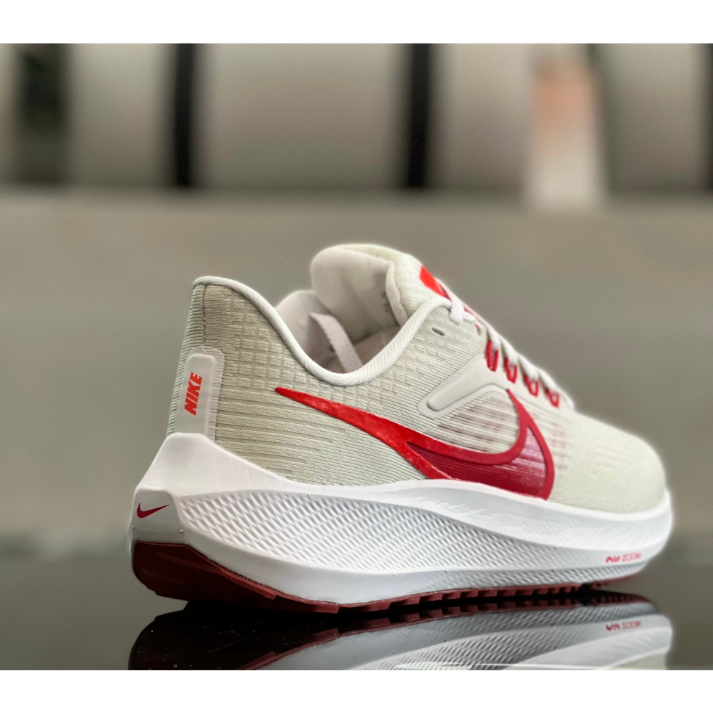 Giày Thể Thao Nike Pegasus 39 Nam/Nữ  Màu Trắng/đỏ