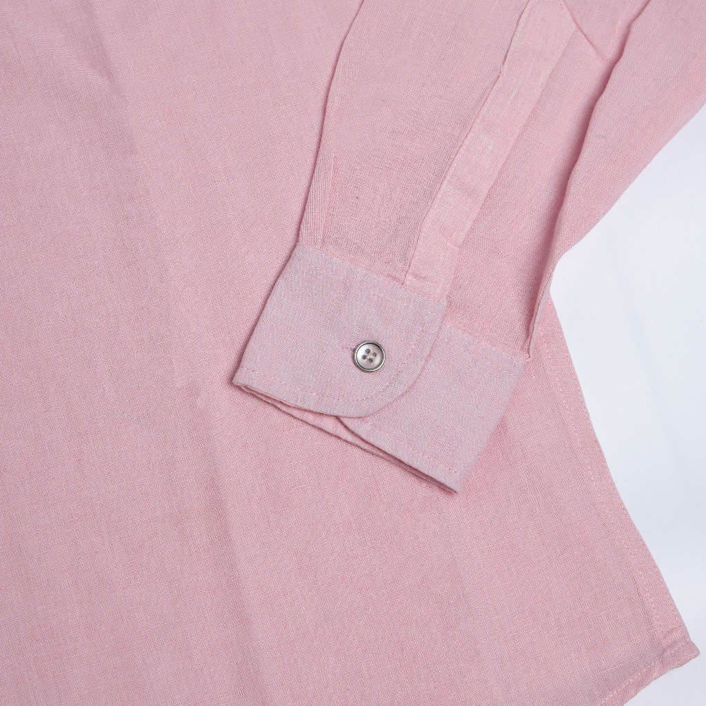 Sơ mi nam tay dài Linen mỏng nhẹ thoáng mát rộng rãi, classic