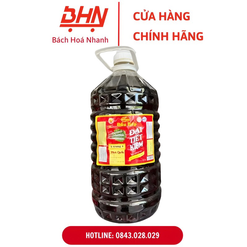 Nước mắm đại tiết kiệm Đầu Bếp Mekong 4,9L
