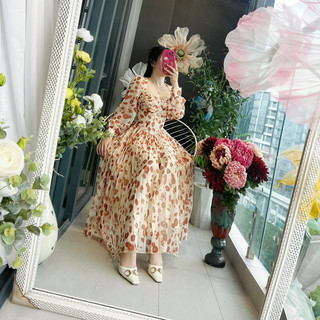 Đầm maxi dập ly cao cấp