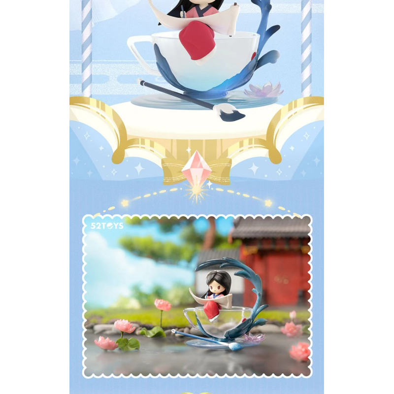 Mô hình nhân vật công chúa Disney blind box đã khui