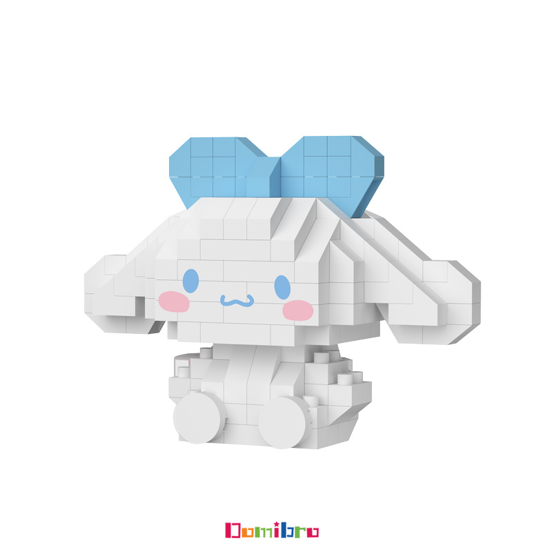 Bộ đồ chơi lắp ráp giá rẻ Nhân Vật Hoạt Hình Kuromi Cún Cinnamoroll Cực Cute động vật hoạt hình đồ chơi trẻ em gái