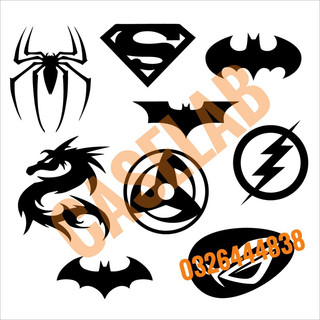 Sticker logo trang trí điện thoại, laptop, máy tính bảng,...