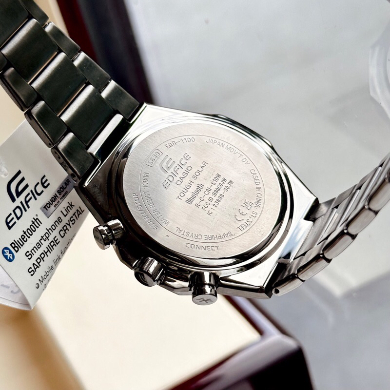 Đồng hồ nam dây thép Casio Edifice EQB-1100DC-1A