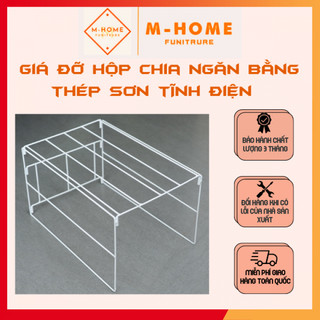 Kệ Chia Ngăn Tủ Quần Áo M-HOME Giá Đỡ Hộp Đựng Quần Chất Liệu Thép Mạ Sơn Tĩnh Điện