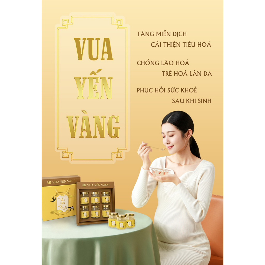 Vua Yến Vàng - Yến Chưng Đường Phèn Cao Cấp NRD