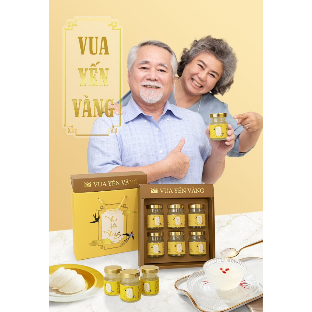 Vua Yến Vàng - Yến Chưng Đường Phèn Cao Cấp NRD