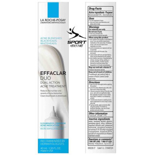 Kem hỗ trợ giảm mụn mờ thâm l.rposay effaclar duo acne spot dual action - dung tích 40ml
