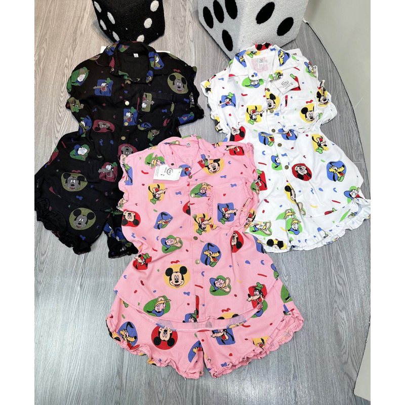 ( SẴN HCM ) SET JEAN BÈO SÁT NÁCH HOẠT HÌNH