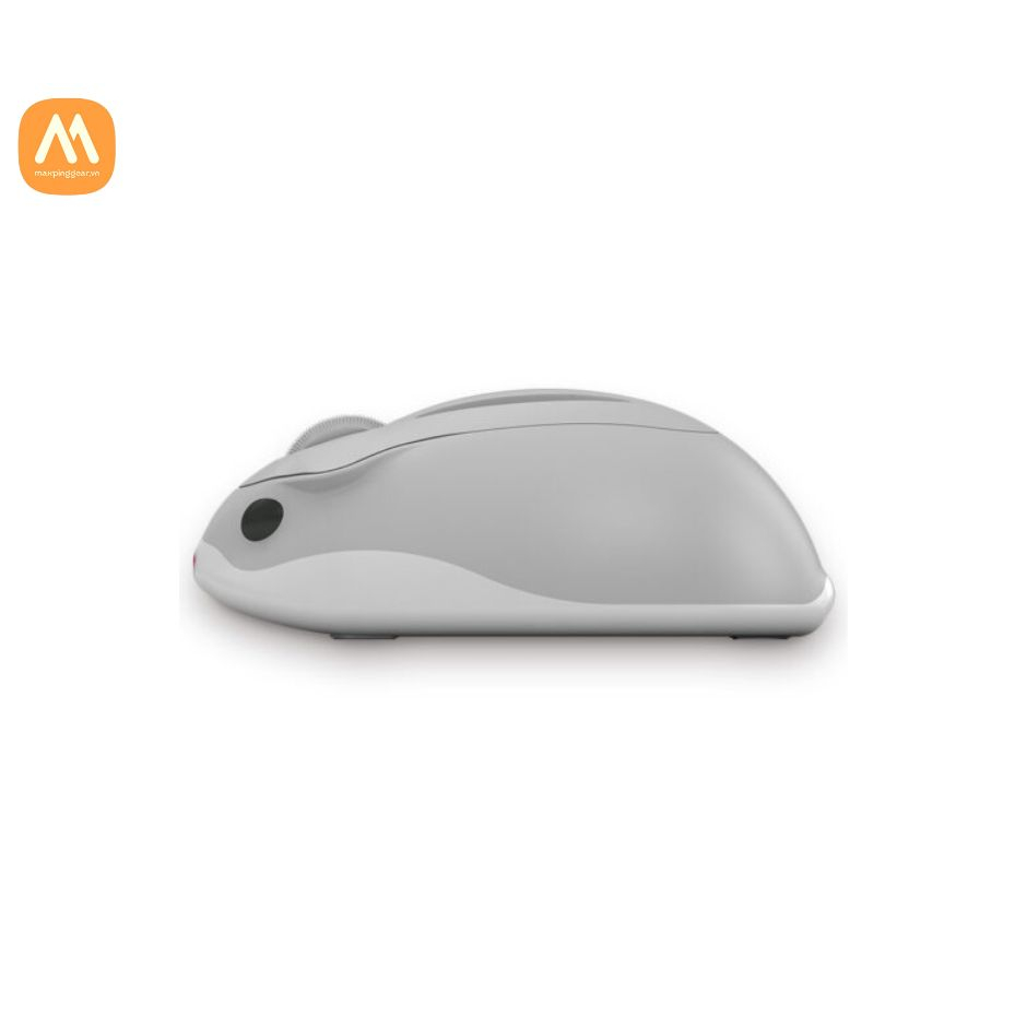 Chuột máy tính không dây AKKO Hamster Plus – TARO Xám/ MOMO Hồng