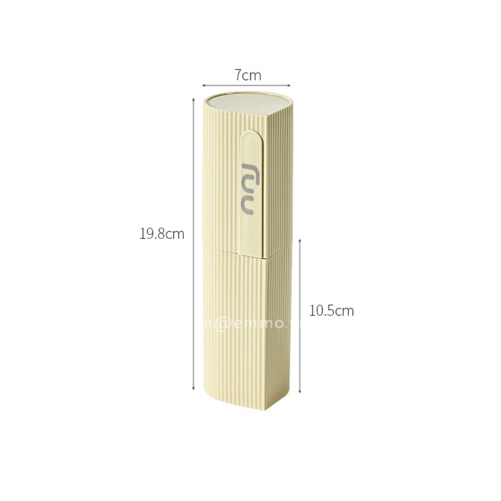 HỘP ĐỰNG BÀN CHẢI ĐÁNH RĂNG, KHĂN MẶT ĐI DU LỊCH EMMO FUBBER