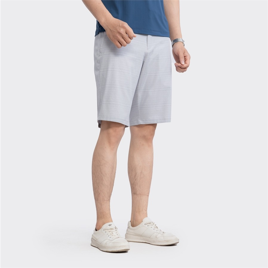 Quần short nam ARISTINO dáng Regular fit suông nhẹ, thiết kế khỏe khoắn, nam tính - ASO018S3
