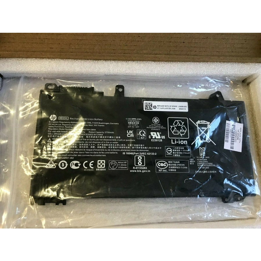 Pin Laptop HP Probook 430-G6 430-G7 440-G6 440-G7 445-G6 445-G7 450-G6 450-G7 455-G6 RE03XL