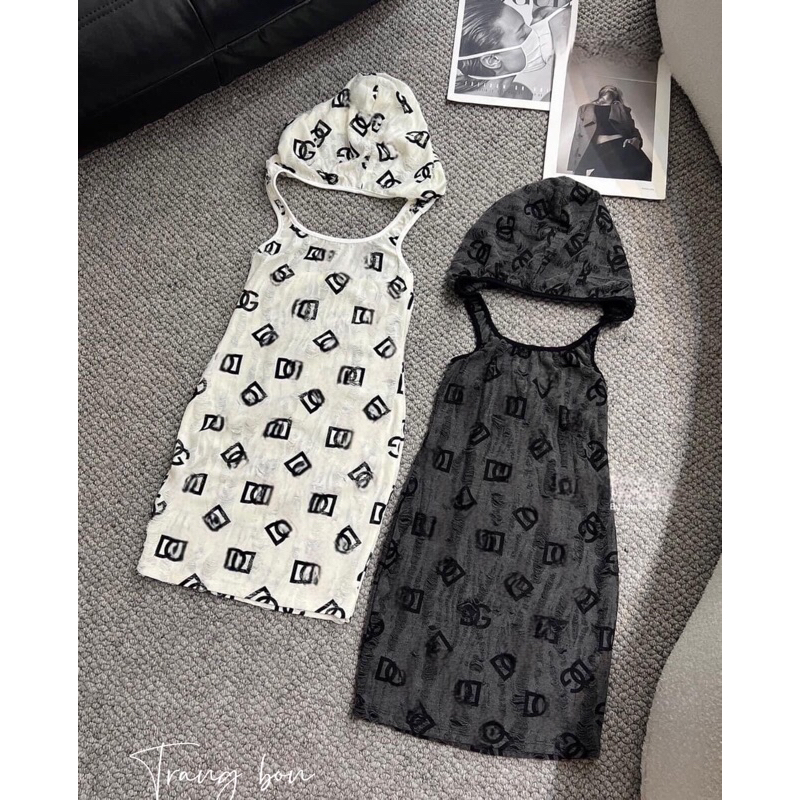 Set đôi áo - váy body mũ cho các cặp tình yêu 0623