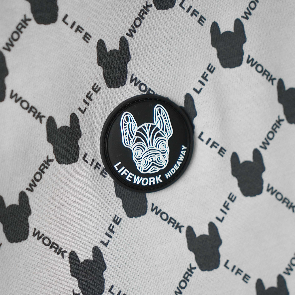 ÁO PHÔNG LIFE.WORK MONOGRAM PATTERN 2023