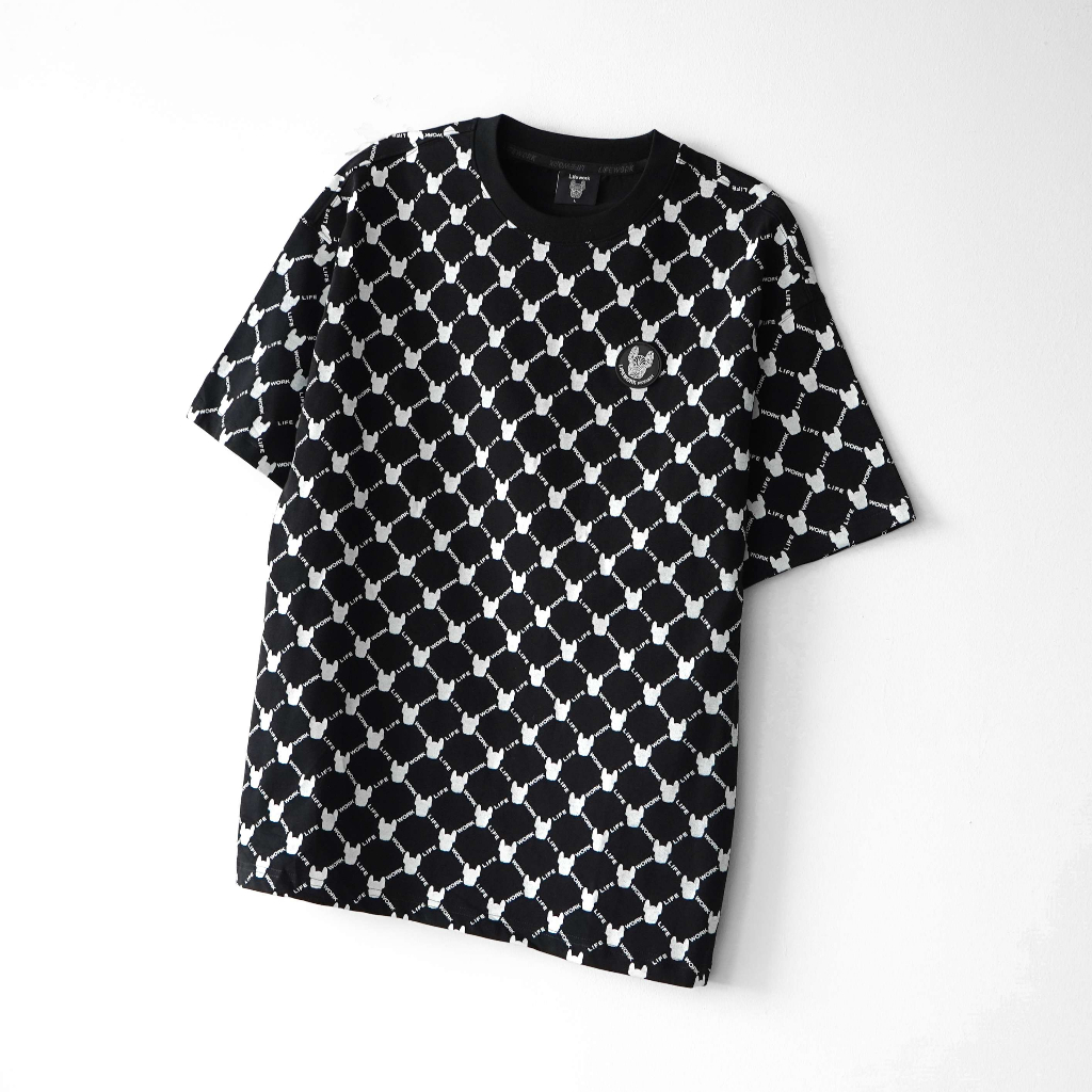 ÁO PHÔNG LIFE.WORK MONOGRAM PATTERN 2023