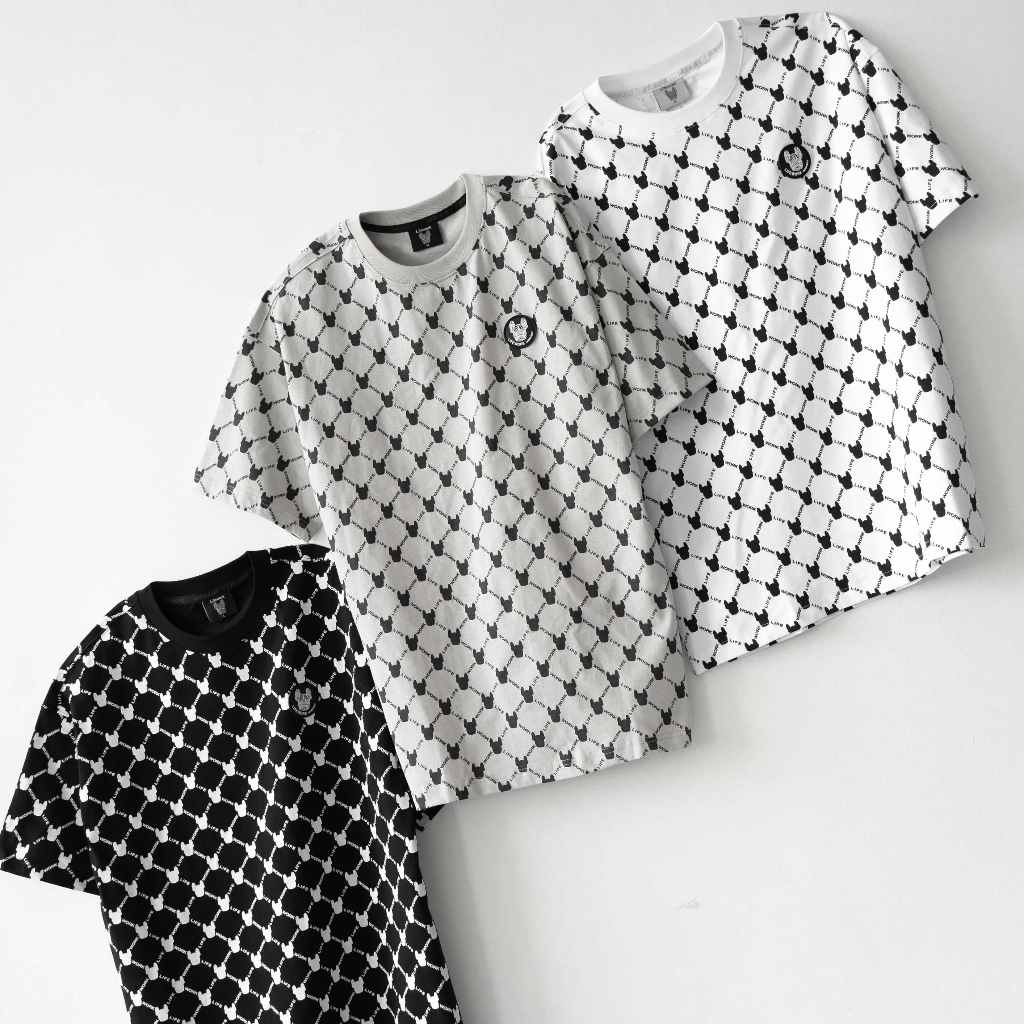 ÁO PHÔNG LIFE.WORK MONOGRAM PATTERN 2023