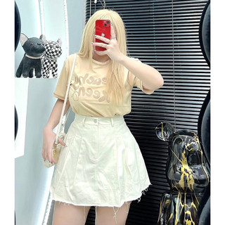 [N.T BIGSIZE] set áo thun chữ cv xếp ly
