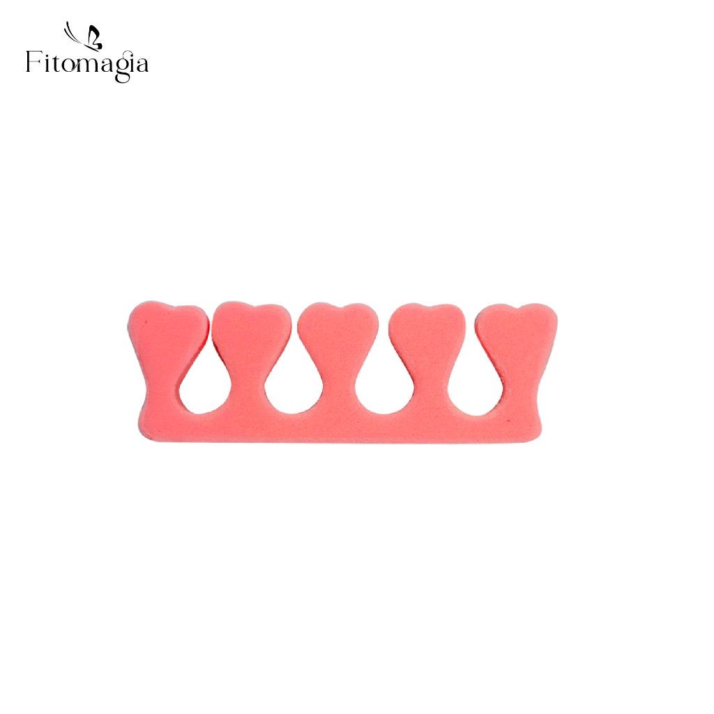 Mút Xốp Tách Ngón Tay Ngón Chân Hình Trái Tim 4 Màu Làm Móng Nail Tiện Dụng