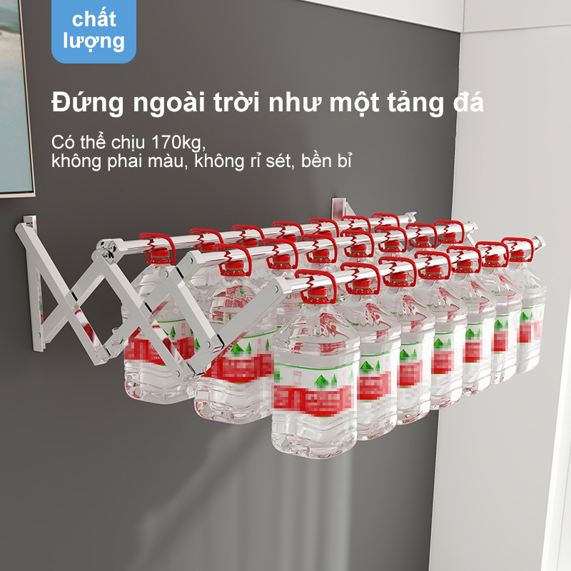 STA-Giàn phơi đồ inox giãn thông minh co giãn thông minh - Sào phơi, giá phơi, giàn phơi đồ