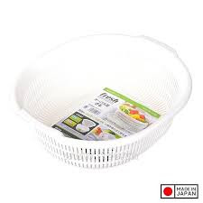 Rổ nhựa Sanada hình oval 5.3L - trắng