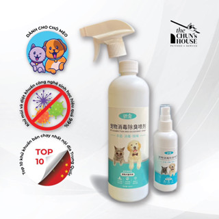 Xịt khử mùi, khử khuẩn Nội Địa Trung an toàn cho Chó Mèo chai 100-500ml