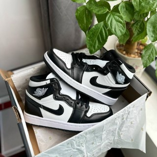 Shop siêu phẩm giày jordan mid panda đen trắng cao cổ.fullbox ảnh thật v miễn ship