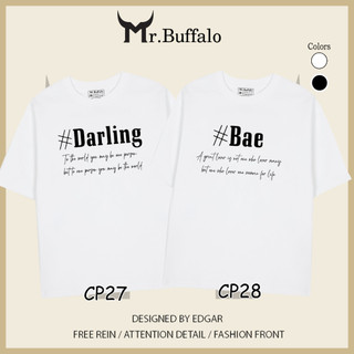 Áo đôi tay lỡ unisex daling - bae cp27-cp28 mr.buffalo