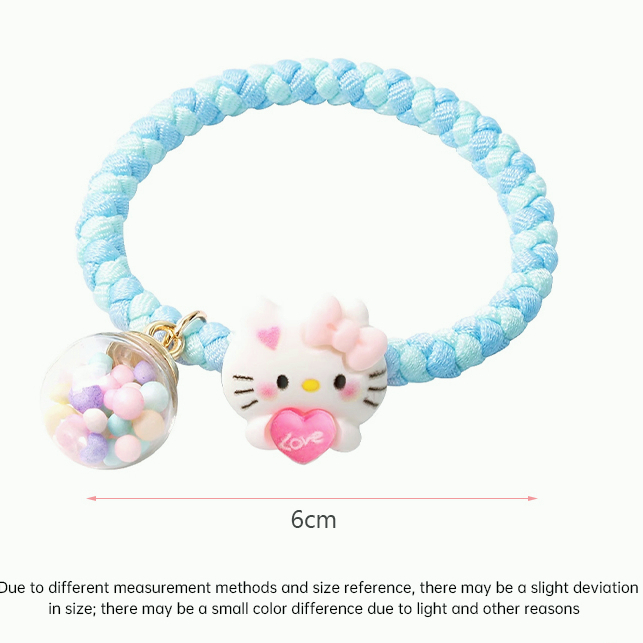 🍒🍒CHERRYKOKO Dây buộc tóc Sanrio chun buộc tóc Kuromi Dây cột tóc Scrunchies vòng đeo tay hoạt hình đáng yêu