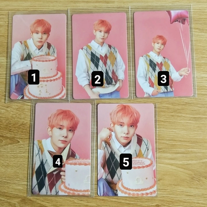 Enhypen Heeseung Official Photocard Birthday Garland