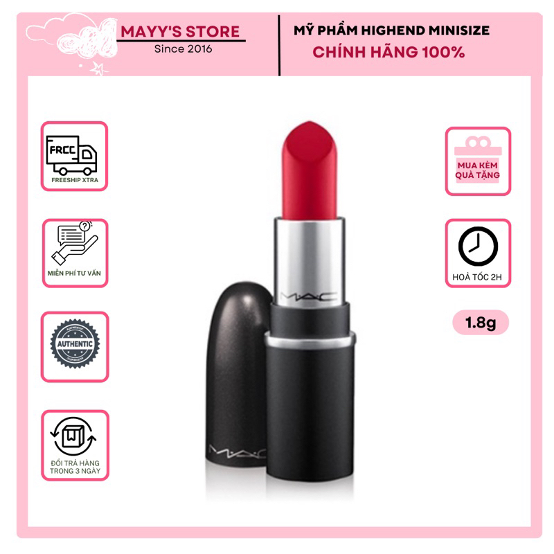 Son Thỏi MAC Minisize Các Màu 1.8g