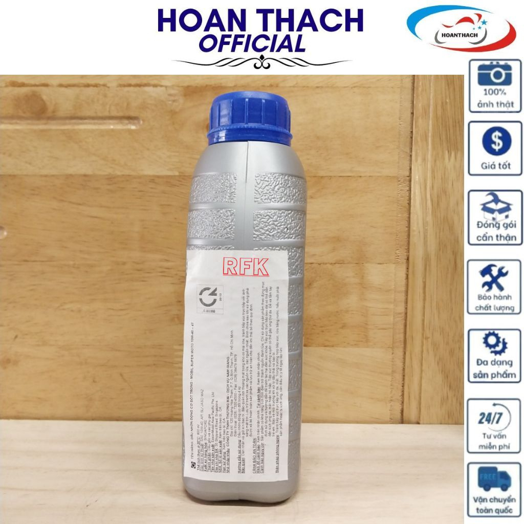 Nhớt Xe Số MOBIL SUPER MOTO 10W40 4T HOANTHACH ngun ban