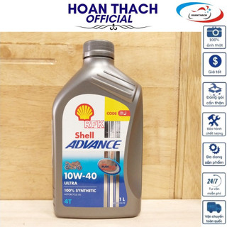 Nhớt xe số shell advance ultra 10w - 40 1l 1 lít hoanthach sp017582